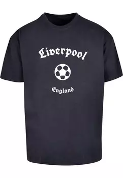 Футболка Merchcode LIVERPOOL X, темно-синий