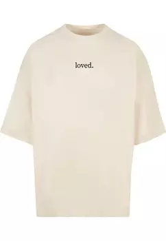 Футболка Merchcode Love, песок