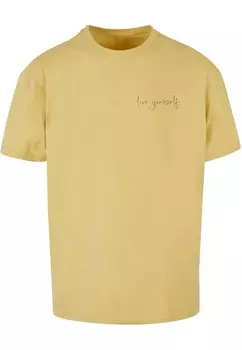 Футболка Merchcode LOVE YOURSELF, желтый
