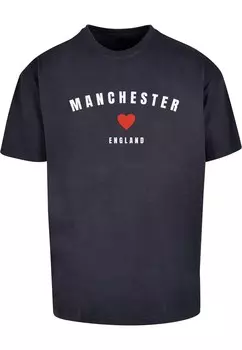 Футболка Merchcode MANCHESTER X, темно-синий