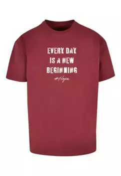Футболка Merchcode " Merchcode Men's Hope 2 Heavy Oversized Tee", цвет Cherry