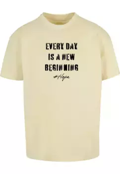 Футболка Merchcode " Merchcode Men's Hope 2 Heavy Oversized Tee", желтый