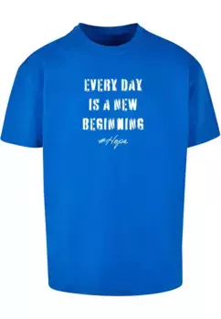 Футболка Merchcode " Merchcode Men's Hope 2 Heavy Oversized Tee", синий