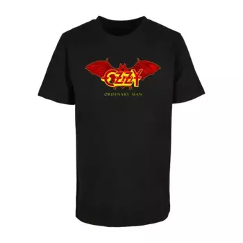 Футболка Merchcode «Merchcode Men's Kids Ozzy Osbourne - Bat Basic Tee 2.0», черный