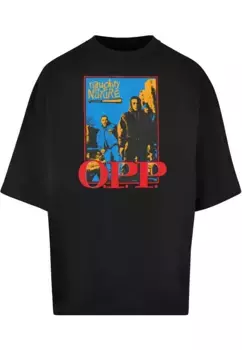 Футболка Merchcode " Merchcode Men's Naughty By Nature - OPP Vint Huge Tee", черный