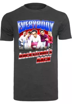 Футболка Merchcode " Merchcode Мужская футболка Backstreet Boys - Футболка для всех с круглым вырезом", цвет Charcoal