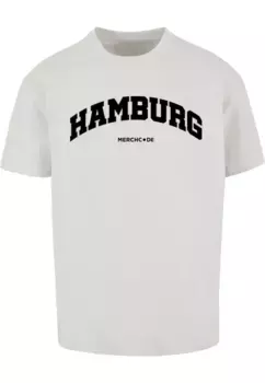 Футболка Merchcode " Merchcode Мужская футболка Hamburg Wording - Heavy Oversize ", цвет Lightasphalt