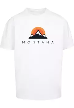 Футболка Merchcode " Merchcode Мужская футболка Montana Heavy Oversize-BY102", белый