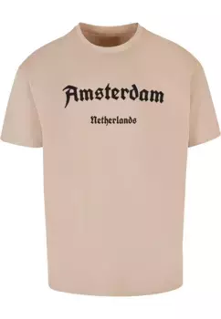 Футболка Merchcode " Merchcode Мужская футболка Oversize Amsterdam Heavy-BY102", цвет Wet Sand
