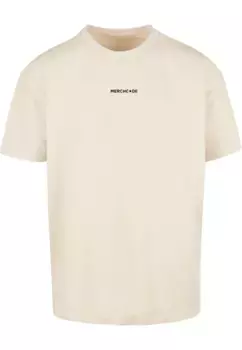 Футболка Merchcode " Merchcode Мужская весенняя футболка Butterfly Heavy Oversize", цвет Sand