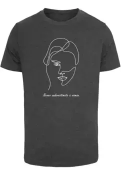 Футболка Merchcode " Merchcode Unisex Woman WD - Футболка с круглым вырезом ", цвет Charcoal