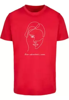 Футболка Merchcode " Merchcode Unisex Woman WD - Футболка с круглым вырезом ", красный