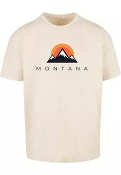 Футболка Merchcode MONTANA, бежевый