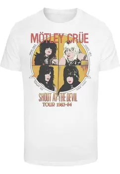 Футболка Merchcode Motley Crue, белый