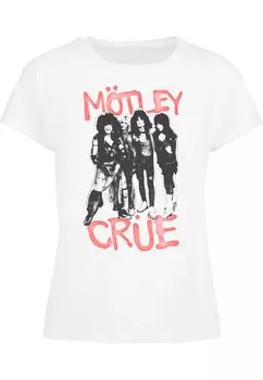 Футболка Merchcode MOTLEY CRUE, белый