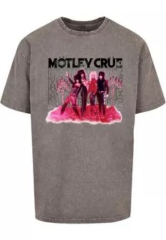 Футболка Merchcode MOTLEY CRUE, цвет Muddy Colored