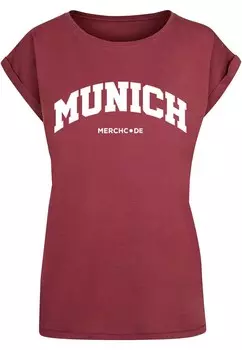 Футболка Merchcode MUNICH, красный
