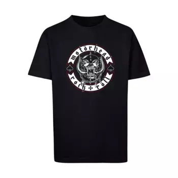 Футболка Merchcode «Мужская детская футболка Merchcode Motorhead - Biker Badge Basic», черный