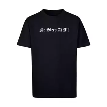 Футболка Merchcode «Мужская детская футболка Merchcode Motorhead - No Sleep Text Basic», черный