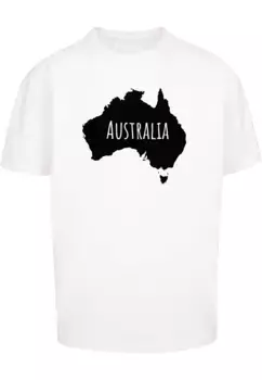 Футболка Merchcode "Мужская футболка Australia Heavy Oversize Merchcode-BY102", белый