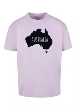 Футболка Merchcode "Мужская футболка Australia Heavy Oversize Merchcode-BY102", цвет Lilac