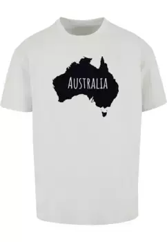 Футболка Merchcode "Мужская футболка Australia Heavy Oversize Merchcode-BY102", цвет Lightasphalt