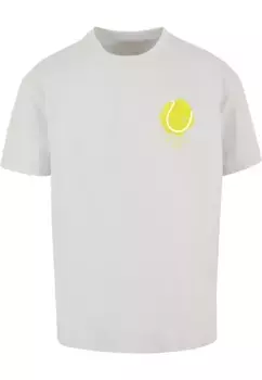 Футболка Merchcode "Мужская футболка большого размера It Tennis Time Heavy Oversized " Merchcode", цвет Lightasphalt