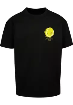 Футболка Merchcode "Мужская футболка большого размера It Tennis Time Heavy Oversized " Merchcode", черный