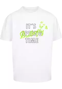 Футболка Merchcode "Мужская футболка большого размера "Its Spring Time", белый