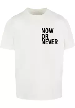 Футболка Merchcode "Мужская футболка большого размера Now Or Never Heavy Oversize", цвет Ready For Dye
