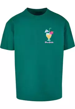 Футболка Merchcode "Мужская футболка большого размера Merchcode Pina Colada", зеленый
