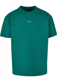 Футболка Merchcode "Мужская футболка большого размера Love Heavy Oversized", зеленый