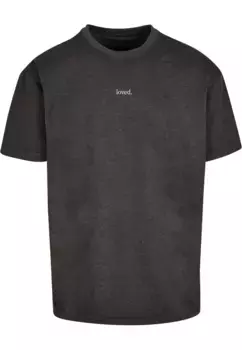Футболка Merchcode "Мужская футболка большого размера Love Heavy Oversized", цвет Charcoal