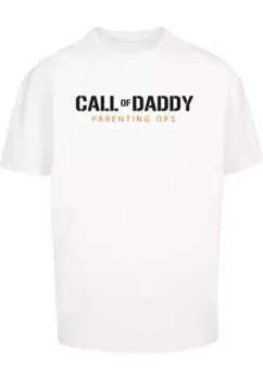 Футболка Merchcode "Мужская футболка "День отца - Call of Daddy Heavy Oversize", белый
