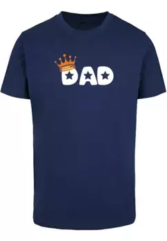 Футболка Merchcode "Мужская футболка "День отца - King Dad", синий