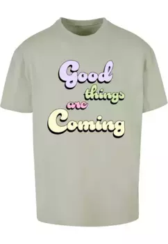 Футболка Merchcode "Мужская футболка Good Things Heavy Oversized ", цвет Softsalvia