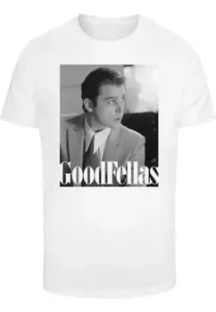 Футболка Merchcode "Мужская футболка Goodfellas Merchcode - Портрет Генри Хилла", белый