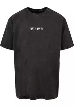 Футболка Merchcode "Мужская футболка Grand Thug Life Acid Washed Heavy Oversize " Merchcode", черный