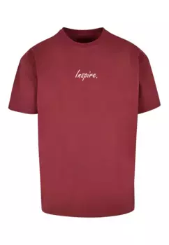 Футболка Merchcode "Мужская футболка Inspire Heavy Oversized ", цвет Cherry