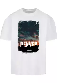 Футболка Merchcode "Мужская футболка из плотного хлопка Merchcode Denver", белый