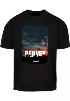 Футболка Merchcode "Мужская футболка из плотного хлопка Merchcode Denver", черный