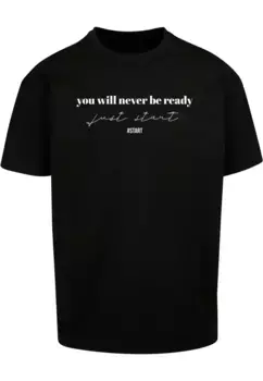 Футболка Merchcode "Мужская футболка Just Start Heavy Oversize " Merchcode", черный