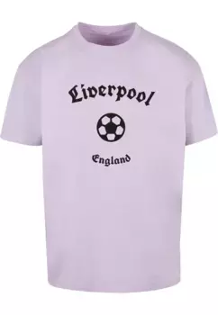 Футболка Merchcode "Мужская футболка Liverpool Heavy Oversize Merchcode-BY102", цвет Lilac