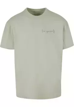 Футболка Merchcode "Мужская футболка Love Yourself Heavy Oversize", цвет Softsalvia