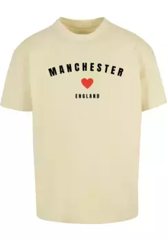Футболка Merchcode "Мужская футболка Manchester Heavy Oversize Merchcode-BY102", желтый