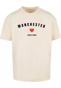 Футболка Merchcode "Мужская футболка Manchester Heavy Oversize Merchcode-BY102", цвет Sand