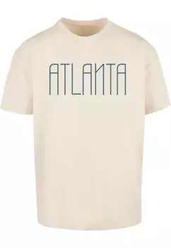 Футболка Merchcode "Мужская футболка Merchcode Atlanta Heavy Oversize-BY102", цвет Sand