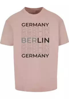 Футболка Merchcode "Мужская футболка Merchcode Berlin Heavy Oversize-BY102", цвет Duskrose