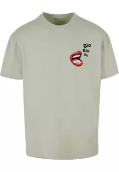 Футболка Merchcode "Мужская футболка Merchcode Bla Bla Bla Comic Heavy Oversized ", цвет Softsalvia