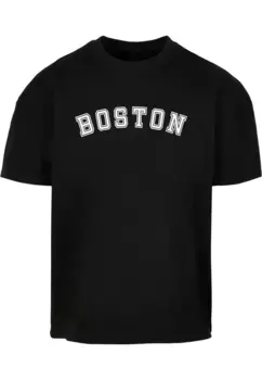 Футболка Merchcode "Мужская футболка Merchcode Boston X Ultra Heavy Cotton Box ", черный